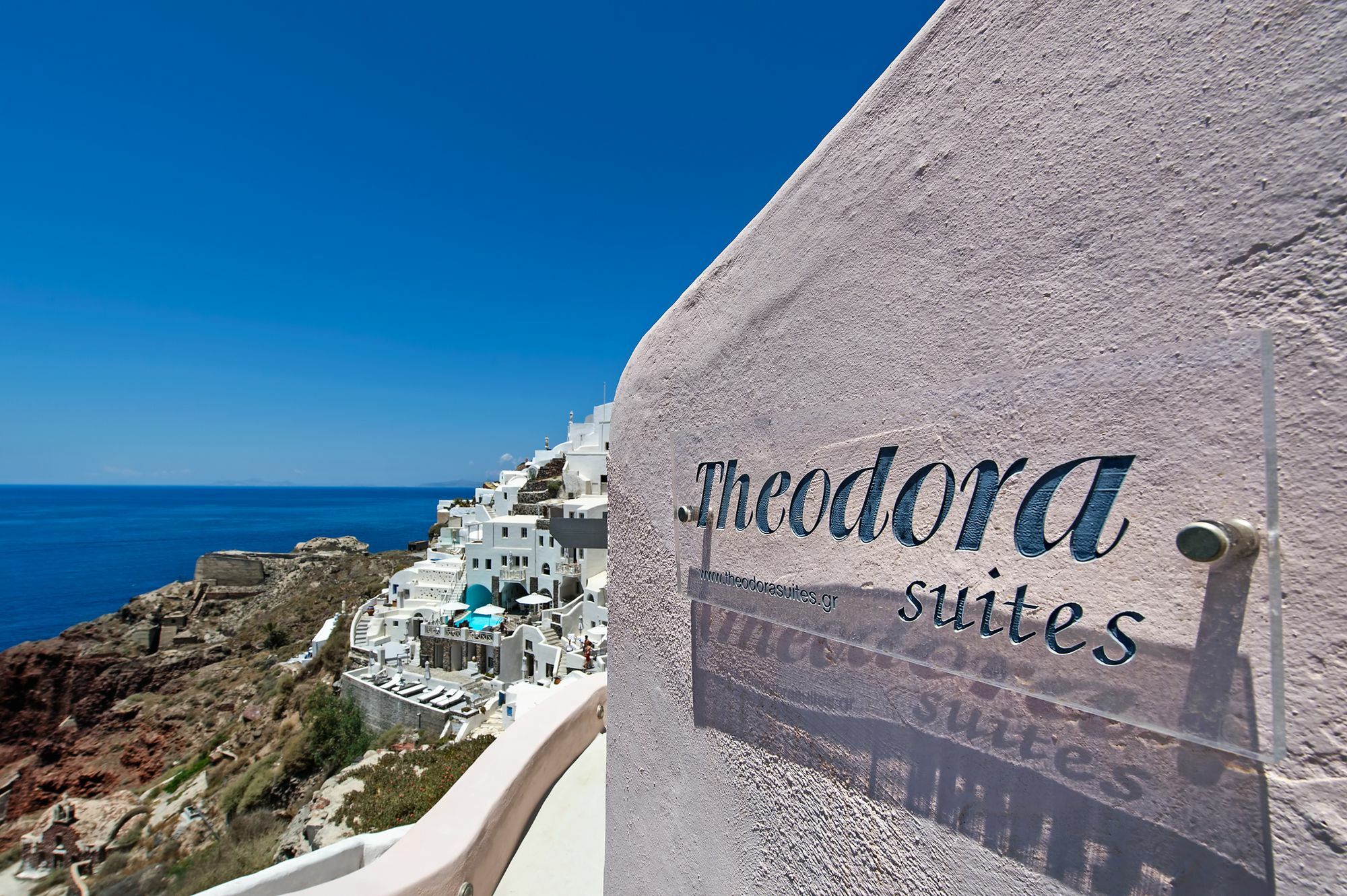 Theodora Suites (Adults Only) Ia Exterior foto